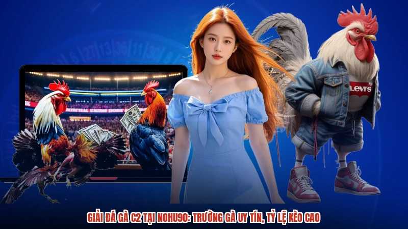 Giải đá gà C2 tại NOHU90: Trường gà uy tín, tỷ lệ kèo cao