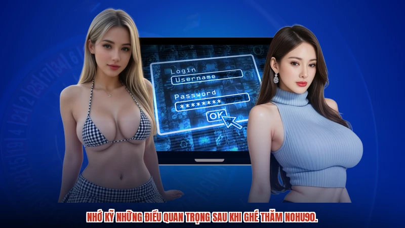 Những điều cần lưu ý khi đăng nhập NOHU90