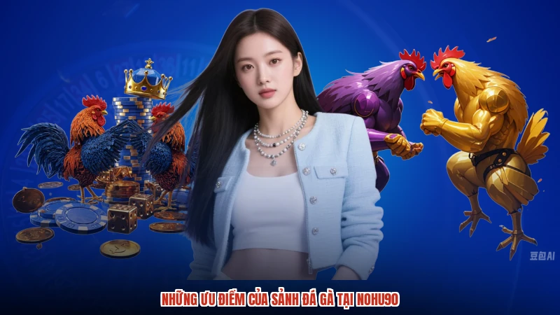 Những ưu điểm của sảnh đá gà tại NOHU90